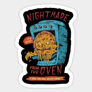 Nightmare from the Oven Sticker